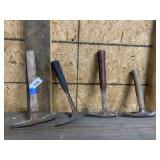 (4) Masonary Hammers