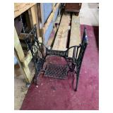 Antique Singer Sewing Base
