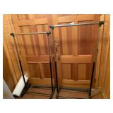(2) Clothes Racks