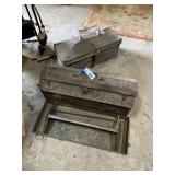(2) Metal Toolboxes & Tray