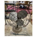 Antique Metal Fan (works)