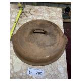 Vintage Cast Iron Griswold Self Basting Lid #8
