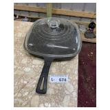Wagner Ware Square Skillet 1218 C