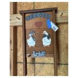Wood Decorative Rub Board