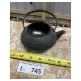 Small Cast Iron Japanese Style Teapot