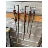 (5) Pipe Clamps