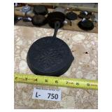 Small Cast Iron Snow Days Skillet