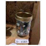 Small Jar of Marbles