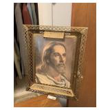 Vintage Warner Sallman "Head of Christ" Print