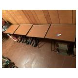 (4) Vintage TV Trays