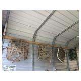 (4) Vintage Tabacco Baskets & Cutting Tool