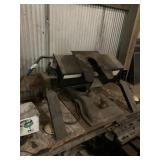 5th Wheel Hitch & Rails (in tractor barn)