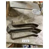 (3) Small Pry Bars