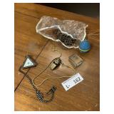 VIntage Acme Whistle, Pill Box, Jacks, etc
