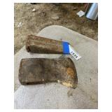 Axe Head & Splitting Wedge