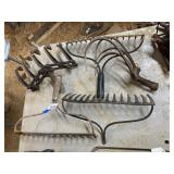Garden Tool Heads (rakes, cultivator)