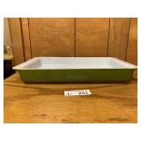 Vintage Pyrex Avocado Green Verde Lasagna Dish 933
