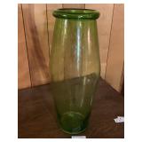 Blenko Emerald Green Viking Swung Vase