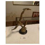 MCM Brass Seagulls Sculpture