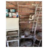 Metal Wrought Iron Bakers Rack