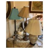 (4) Table Lamps