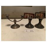 Sterling Candle Stick Holders