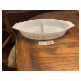 VIntage Pyrex Town & Country Divided Dish