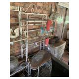 Metal Wrought Iron Bakers Rack
