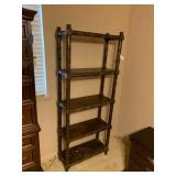 Wood Shelf Faux Bamboo