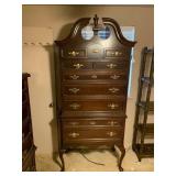 Bassett Queen Anne Syle Hightboy Dresser
