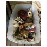Clear Plastic Storage Tote Misc Decor