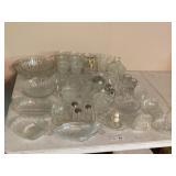 Cut Glass Dishes , etc