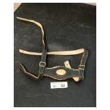 Vintage German Leather Childs Suspenders?