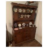 Vintage Colonial-Style Hutch