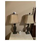 (2) Table Lamps