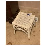 Antique Wicker Table/Stool?