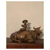 Boy & Cow Decor
