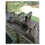 (4) Vintage Sad Irons