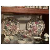 Decorative Chinese Style Plates, etc