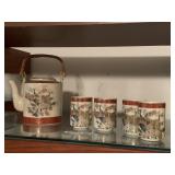 Vintage Satsuma Ceramic Tea Set