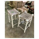 (3) Moroccan Bar Stools  (carport)