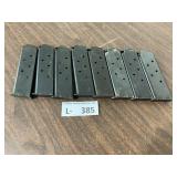 (8) Metal 1911 Magazines