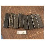 (8) Metal 1911 Magazines