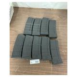 Plastic AR Magazines Loaded 5.56