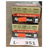 (2 Boxes) Remington .410ga 2-1/2' 00Buck Home Def.
