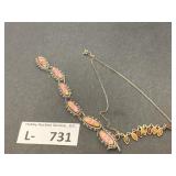 Necklace & Bracelet marked 925