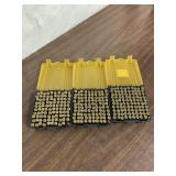 (3) 100rd Plastic Containers 9mm (300rds)