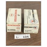 (2) Boxes Winchester 30 Carbine 110gr FMJ