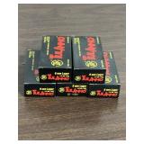 (5) Boxes Tulammo 9mm Luger 115gr FMJ