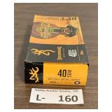 Browning 40 S&W 180gr BPT FMJ